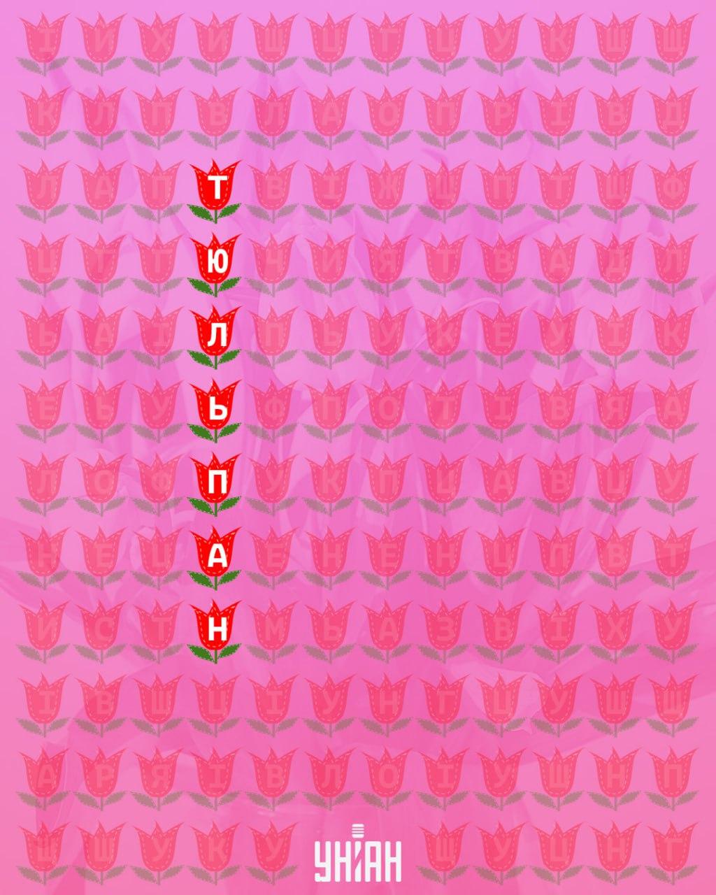 Megtalálod a tulipán szót 11 másodperc alatt: egy nagyon nehéz optikai csalódás.