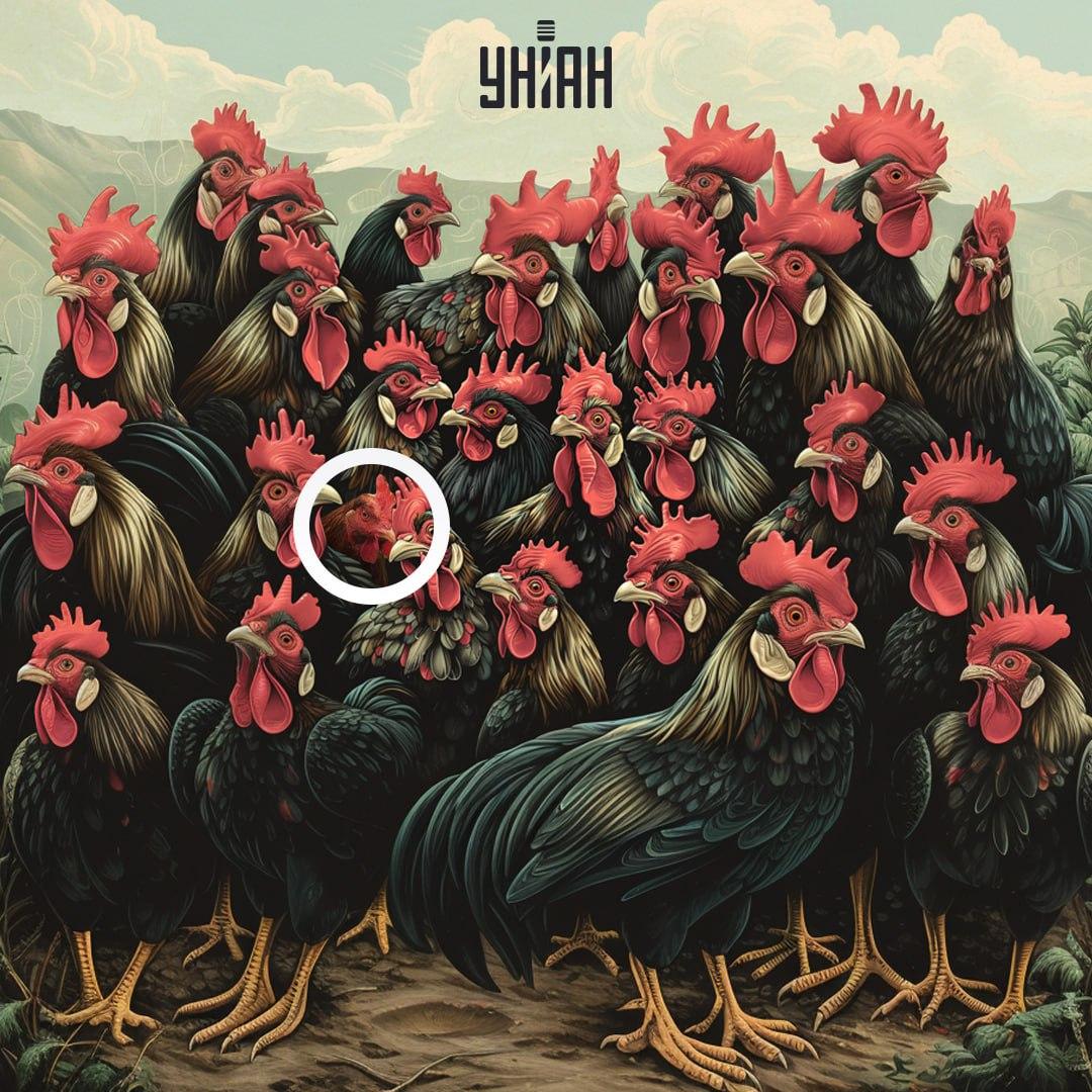 A csirke kagylója nem ugyanaz, mint a kakasé / Moje kollázs