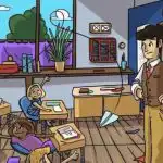 A tanár elvesztett egy fontos tárgyat, 7 másodperc alatt meg