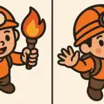 IQ-teszt: 31 másodperc alatt találj 3 különbséget a fáklyás fiú