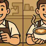 IQ-teszt: 45 másodperc alatt 3 különbséget kell találnod egy barista