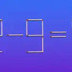 Melyik gyufát kell áthelyezni, hogy az egyenlőség igaz legyen: egy