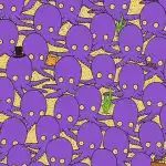 Rejtvény zseniknek: csak kevesen találnak halat a polipok között 45